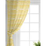 - Perde-5237sari-Gorsel-1 - Realhomes Realhomes Sarı Çizgili Motifli Modern Modern Salon Fon Perde Realhomes