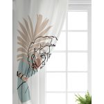 - Perde-5342-Gorsel-1 - Realhomes Realhomes Antik Yunan Tanrısı RealHomes Özel Tasarım Modern Salon Fon Perde Realhomes