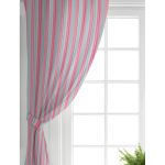 - Perde-5384-Gorsel-1 - Realhomes Realhomes Pembe Mavi Düz Çizgiler Özel Tasarım Salon Fon Perde Realhomes