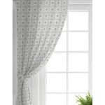 - Perde-5389-Gorsel-1 - Realhomes  Realhomes Kot Zemin Üzerinde Soyut Çizimli Modern Salon Fon Perde Realhomes