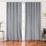 - Perde-5393-Gorsel - Realhomes  Realhomes Kot Zeminli Modern Çiçek Motifli Salon Fon Perde Realhomes