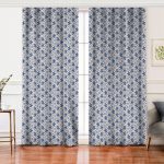 - Perde-5404-Gorsel - Realhomes  Realhomes Gri Kot Zemin Üzerinde Kristal Taneleri Motifli Salon Fon Perde Realhomes