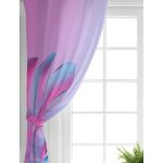 - Perde-5518sag-Gorsel-1 - Realhomes Realhomes Neon Zeminli Devetabanı Motifli Salon Fon Perde Realhomes