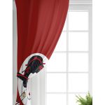 - Perde-5843-Gorsel-1 - Realhomes Realhomes Suşi Yiyen Japon Kız Motifli Modern Salon Fon Perde Realhomes