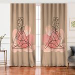 Realhomes Realhomes Bohemian Özel Tasarım Modern Salon Fon Perde Realhomes