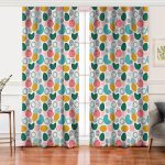 - Perde-7023-Gorsel - Realhomes  Realhomes Sanatsal Modern Tasarımlı Dijital Baskılı Modern Salon Fon Perde Realhomes