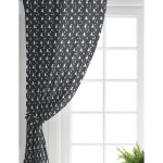 - Perde-7877-Gorsel-1 - Realhomes Realhomes Renkli Zemin Üzerinde Çam Ağacı Desenli Dijital Baskılı Modern Salon Fon Perde Realhomes