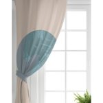 - Perde-8170-Gorsel-1 - Realhomes  Realhomes Pastel Zemin Üzerinde Antik Desenli Dijital Baskılı Modern Salon Fon Perde Realhomes