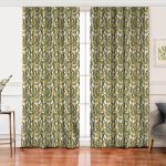 - Perde-8204-Gorsel - Realhomes  Realhomes Beyaz Zemin Üzerinde Renkli Puantiyeli Dijital Baskılı Modern Salon Fon Perde Realhomes