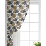 - Perde-8515-Gorsel-1 - Realhomes  Realhomes Beyaz Zemin Üzerinde Renkli Çiçek Desenli Dijital Baskılı Modern Salon Fon Perde Realhomes