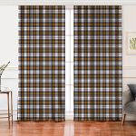 - Perde-8670-Gorsel - Realhomes Realhomes Beyaz Zemin Üzerinde Renkli Ekose Desenli Dijital Baskılı Modern Salon Fon Perde Realhomes