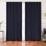 - Perde-8781-Gorsel - Realhomes Realhomes Renkli Zemin Üzerinde Modern Çapa Desenli Dijital Baskılı Modern Salon Fon Perde Realhomes