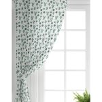 - Perde-8873-Gorsel-1 - Realhomes Realhomes Beyaz Zemin Üzerinde Renkli Kaktüs Desenli Dijital Baskılı Modern Salon Fon Perde Realhomes