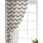 Realhomes Renkli Geometrik Desenli Mermer Motifli Dijital Baskılı Modern Salon Fon Perde Realhomes