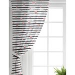 Realhomes Sevgililer Günü Temalı Özel Tasarım Dijital Baskılı Modern Salon Fon Perde Realhomes