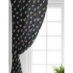 - Perde-9139-Gorsel-1 - Realhomes Realhomes Sevgililer Günü Temalı Özel Tasarım Dijital Baskılı Modern Salon Fon Perde Realhomes