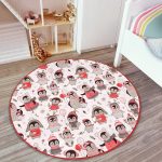 - RealHomes Dijital Baskılı Kaymaz Tabanlı Comfort Çocuk Odası Yuvarlak Halı - Realhomes  Sevimli Penguen Ve Yavruları Çocuk & Genç Odası Makinede Yıkanabilir Kaymaz Tabanlı Yuvarlak Çocuk Halısı Realhomes