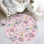 - RealHomes Dijital Baskılı Kaymaz Tabanlı Comfort Çocuk Odası Yuvarlak Halı - Realhomes  Big Dreams Yazılı Bebek Temalı Çocuk & Genç Odası Makinede Yıkanabilir Kaymaz Tabanlı Yuvarlak Çocuk Halısı Realhomes