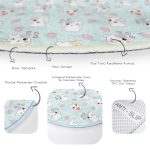 - RealHomes Dijital Baskılı Kaymaz Tabanlı Comfort Çocuk Odası Yuvarlak Halı - Realhomes  Sevimli Hamster Motifli Çocuk & Genç Odası Makinede Yıkanabilir Kaymaz Tabanlı Yuvarlak Çocuk Halısı Realhomes