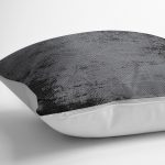 - K11003-Gorsel-3 - Realhomes RealHomes Siyah - Süme Zeminde Kilim Motifli Eskitme Desenli Dijital Baskılı Yastık Kırlent Kılıfı Realhomes