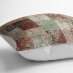 - K11025-Gorsel-3 - Realhomes RealHomes Çok Renki Zeminde Patchwork Motifli Eskitme Desenli Dijital Baskılı Yastık Kırlent Kılıfı Realhomes