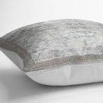 - K11040-Gorsel-3 - Realhomes RealHomes Beyaz Zeminde Çerçeve Motifli Geometrik Desenli Dijital Baskılı Yastık Kırlent Kılıfı Realhomes