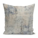 - K11049-Gorsel - Realhomes RealHomes Renkli Zeminde Modern Motifli Halı Desenli Dijital Baskılı Yastık Kırlent Kılıfı Realhomes