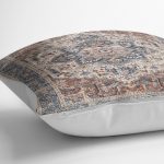 - K11065-Gorsel-3 - Realhomes RealHomes Renkli Zeminde Soyut Motifli Kilim Desenli Dijital Baskılı Yastık Kırlent Kılıfı Realhomes