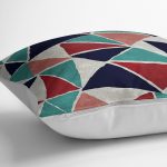 - K11088-Gorsel-3 - Realhomes RealHomes Gri Zeminde Üçgen Motifli Geometrik Desenli Dijital Baskılı Yastık Kırlent Kılıfı Realhomes