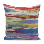 - K11099-Gorsel - Realhomes RealHomes Çok Renkli Temalı Yağlı Boya Motifli Modern Sanat Desenli Dijital Baskılı Yastık Kırlent Kılıfı Realhomes