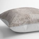 - K11113-Gorsel-3 - Realhomes RealHomes Krem Zeminde Patchwork Motifli Antik Desenli Dijital Baskılı Yastık Kırlent Kılıfı Realhomes