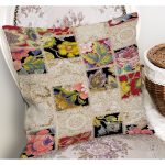 - K11121-Gorsel-1 - Realhomes RealHomes Geleneksel Temalı Patchwork Motifli Etnik Desenli Dijital Baskılı Yastık Kırlent Kılıfı Realhomes