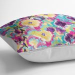 - K11148-Gorsel-3 - Realhomes RealHomes Çok Renkli Temalı İkat Motifli Geleneksel Desenli Dijital Baskılı Yastık Kırlent Kılıfı Realhomes