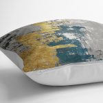 - K11231-Gorsel-3 - Realhomes RealHomes Gold Zeminde Eskitme Motifli Boyama Desenli Dijital Baskılı Yastık Kırlent Kılıfı Realhomes