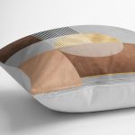 - K11249-Gorsel-3 - Realhomes RealHomes Kahverengi Zeminde Geometrik Motifli Boho Desenli Dijital Baskılı Yastık Kırlent Kılıfı Realhomes