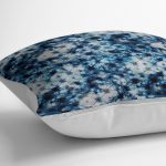 - K11262-Gorsel-3 - Realhomes  RealHomes Lacivert Zeminde Geometrik Motifli Mürekkep Desenli Dijital Baskılı Yastık Kırlent Kılıfı Realhomes