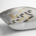 - K11269-Gorsel-3 - Realhomes RealHomes Gold - Krem Zeminde Pul Motifli Geometrik Desenli Dijital Baskılı Yastık Kırlent Kılıfı Realhomes