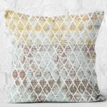 - K11280-Gorsel-2 - Realhomes RealHomes Eskitme Temalı Geometrik Motifli Klasik Desenli Dijital Baskılı Yastık Kırlent Kılıfı Realhomes