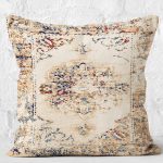 - K11310-Gorsel-2 - Realhomes RealHomes Krem Zeminde Eskitme Motifli Hereke Desenli Dijital Baskılı Yastık Kırlent Kılıfı Realhomes