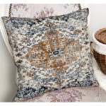 - K11314-Gorsel-1 - Realhomes RealHomes Antika Etnik Motifli Pers Desenli Dijital Baskılı Yastık Kırlent Kılıfı Realhomes