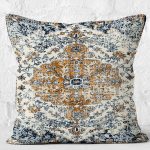 - K11314-Gorsel-2 - Realhomes RealHomes Antika Etnik Motifli Pers Desenli Dijital Baskılı Yastık Kırlent Kılıfı Realhomes