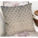 - K11344-Gorsel-1 - Realhomes  RealHomes Krem Zeminde Morrocan Motifli Otantik Desenli Dijital Baskılı Yastık Kırlent Kılıfı Realhomes