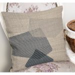 - K11368-Gorsel-1 - Realhomes  RealHomes Krem Zeminde Eskitme Motifli Dokuma Desenli Dijital Baskılı Yastık Kırlent Kılıfı Realhomes