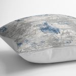 - K11432-Gorsel-3 - Realhomes RealHomes Mavi Zeminde Eskitme Motifli Retro Desenli Dijital Baskılı Yastık Kırlent Kılıfı Realhomes