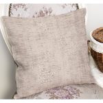 - K11467-Gorsel-1 - Realhomes RealHomes Bej Zeminde Geleneksel Motifli Kilim Desenli Dijital Baskılı Yastık Kırlent Kılıfı Realhomes