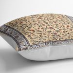 - K11494-Gorsel-3 - Realhomes RealHomes Bej Zeminde Kilim Motifli Osmanlı Desenli Dijital Baskılı Yastık Kırlent Kılıfı Realhomes