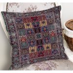 - K11499-Gorsel-1 - Realhomes RealHomes Antika Temalı Geleneksel Motifli Osmanlı Desenli Dijital Baskılı Yastık Kırlent Kılıfı Realhomes