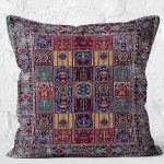 - K11499-Gorsel-2 - Realhomes RealHomes Antika Temalı Geleneksel Motifli Osmanlı Desenli Dijital Baskılı Yastık Kırlent Kılıfı Realhomes