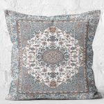 - K11507-Gorsel-2 - Realhomes RealHomes Antika Temalı Hereke Motifli Osmanlı Desenli Dijital Baskılı Yastık Kırlent Kılıfı Realhomes