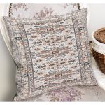 - K11508-Gorsel-1 - Realhomes RealHomes Krem Zeminde Osmanlı Motifli Antik Desenli Dijital Baskılı Yastık Kırlent Kılıfı Realhomes